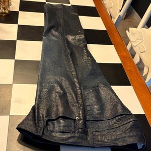 Frame Denim Shimmering Navy Boot cut Jean